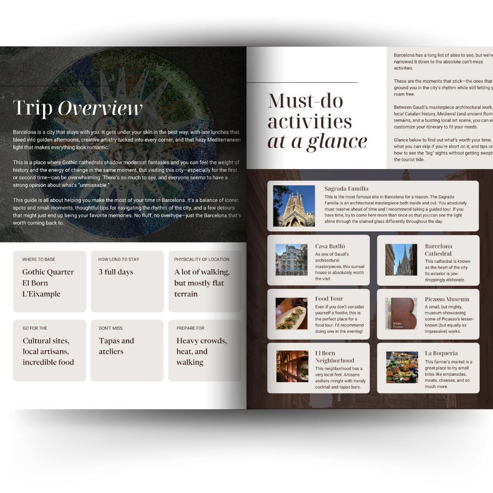 Barcelona Guide Cover